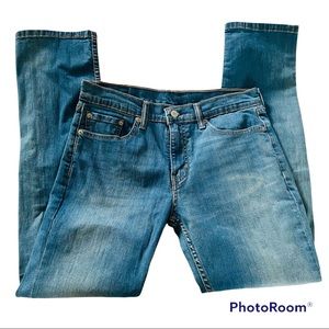 Levis 511 Jeans Slim Fit Size 32 x 32 DARK BLUE W/FADE